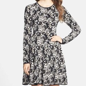 Felicity & Coco Fit & Flare Sweater Dress Size S
